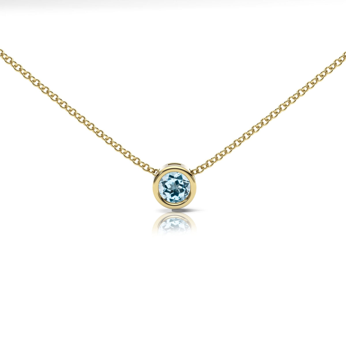 Topaz Rubover Set Necklace