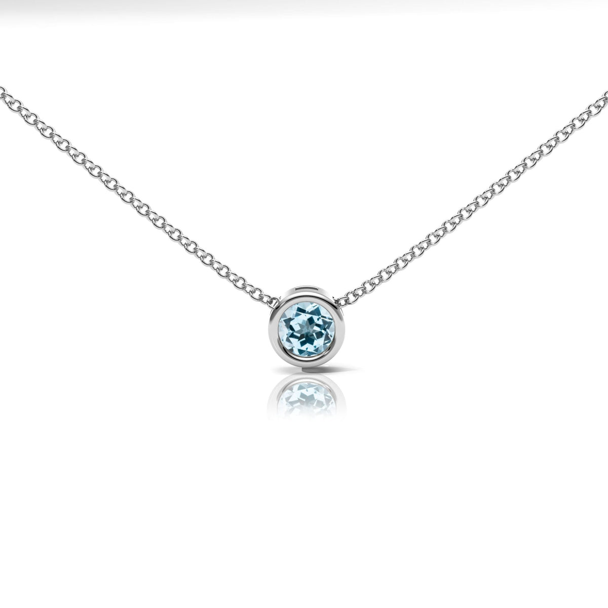 Topaz Rubover Set Necklace