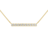 Diamond Bar Necklace