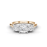 18ct White and Rose Gold
