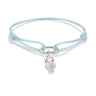 Thomas Sabo Hello Kitty Blue Textile Bracelet with Angel Charm