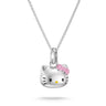 Thomas Sabo Hello Kitty Head Necklace in Pink