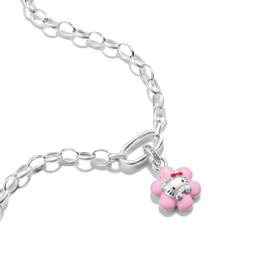 Thomas Sabo Hello Kitty Pink Flower Connect Charm