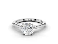 Bluebell Round Cut Diamond Solitaire Ring