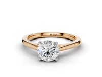 Bluebell Round Cut Diamond Solitaire Ring