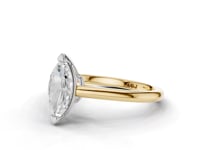 Bluebell Marquise Cut Diamond Solitaire Ring
