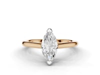 Bluebell Marquise Cut Diamond Solitaire Ring
