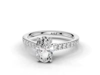 Daffodil Oval Cut Diamond Ring
