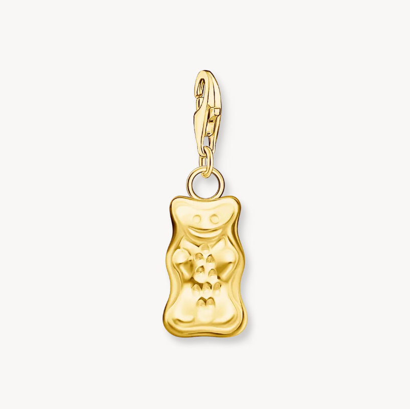 Thomas Sabo Gold Plated Sterling Silver Haribo GoldBear Charm