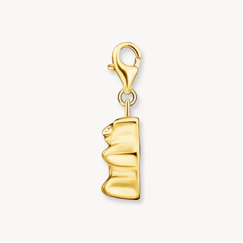 Thomas Sabo Gold Plated Sterling Silver Haribo GoldBear Charm