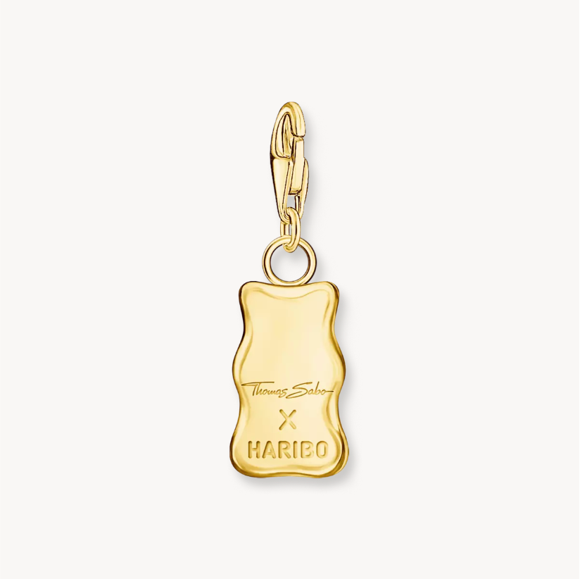 Thomas Sabo Gold Plated Sterling Silver Haribo GoldBear Charm