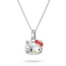 Thomas Sabo Hello Kitty Head Necklace in Red