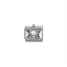 Nomination Starfish with Pearl Sterling Silver and Stainless Steel Composable Charm