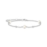 Thomas Sabo Sterling Silver Pearl and CZ Bracelet