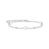Thomas Sabo Silver Bracelet with Pearls and White CZs