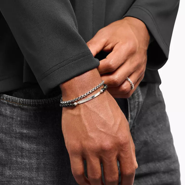 Thomas Sabo Blackened Sterling Silver Venezia Bracelet