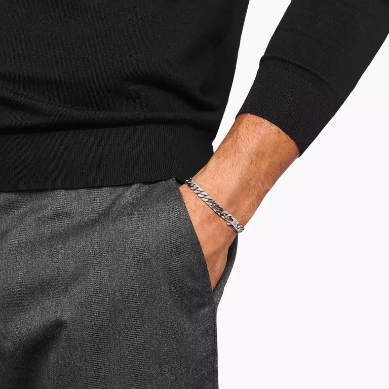 Thomas Sabo Sterling Silver Curb Chain Bracelet