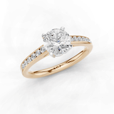 18ct White and Rose Gold