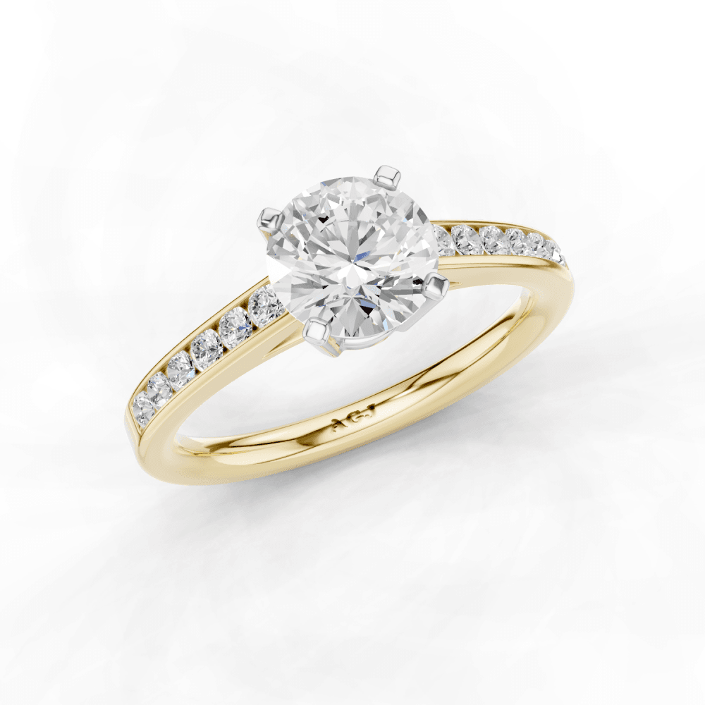 18ct White and Yellow Gold