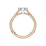 18ct White and Rose Gold