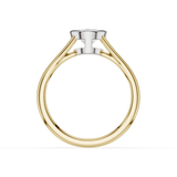 18ct White and Yellow Gold