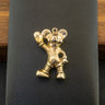 9ct Yellow Gold Mouse Pendant 2g