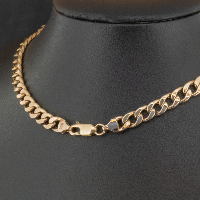 9ct Yellow Gold 24 Inch Curb Chain 15.1g