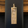 9ct Yellow Gold Ingot Pendant 14.2g