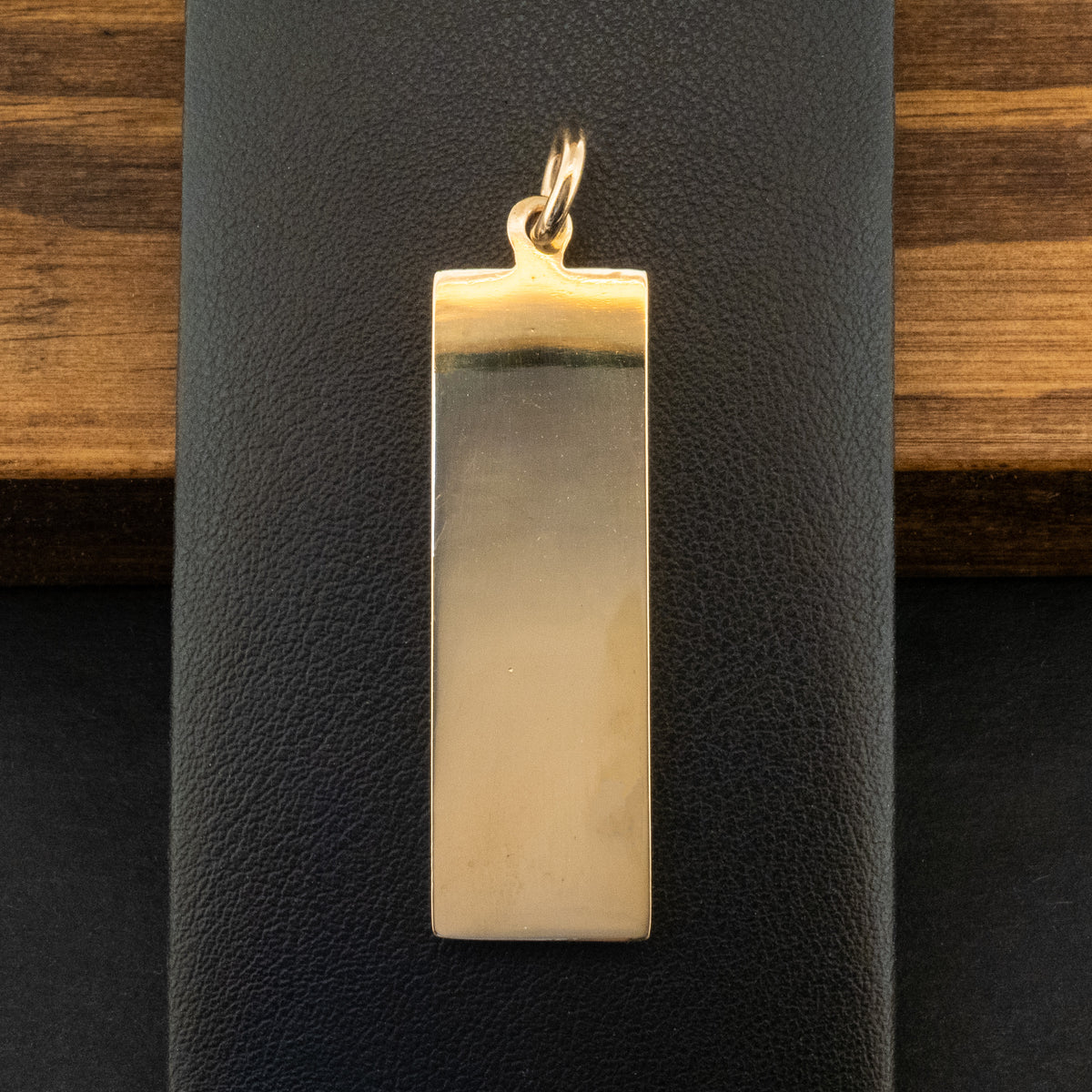 9ct Yellow Gold Ingot Pendant 14.2g