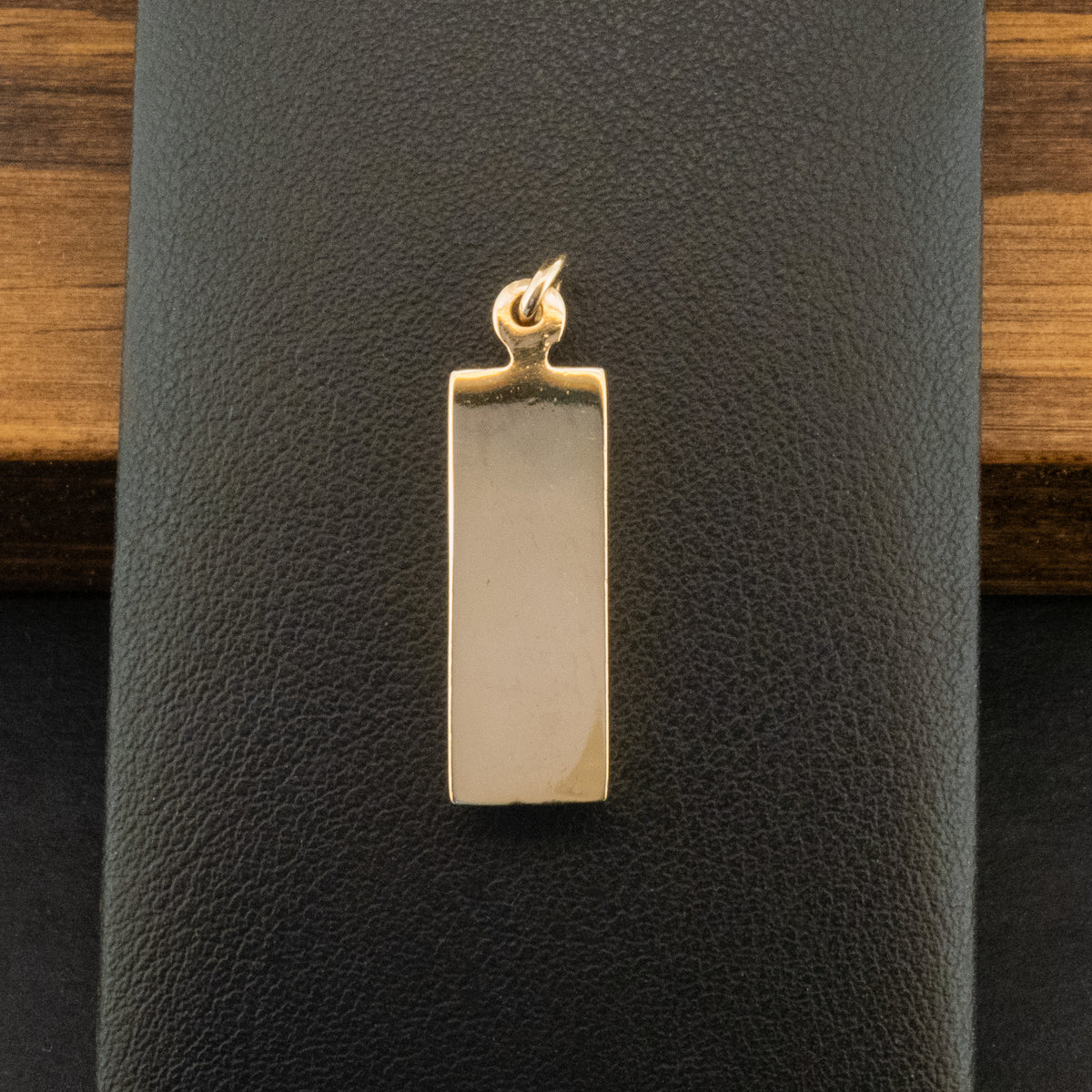 9ct Yellow Gold Ingot Pendant 7.7g