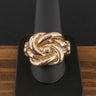 9ct Yellow Gold Knot Ring Size X 1/2 30.9g