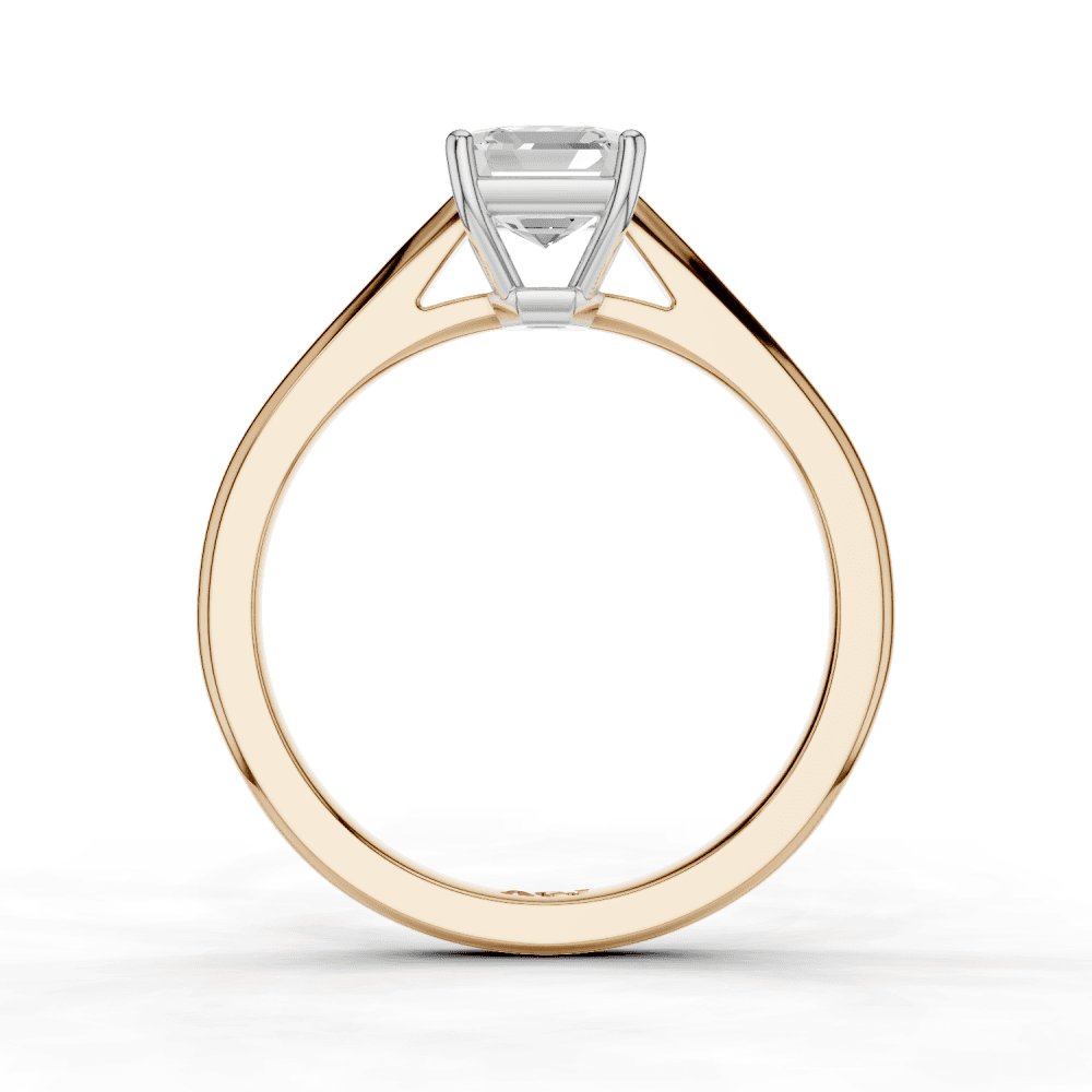 18ct White and Rose Gold