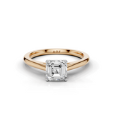 18ct White and Rose Gold