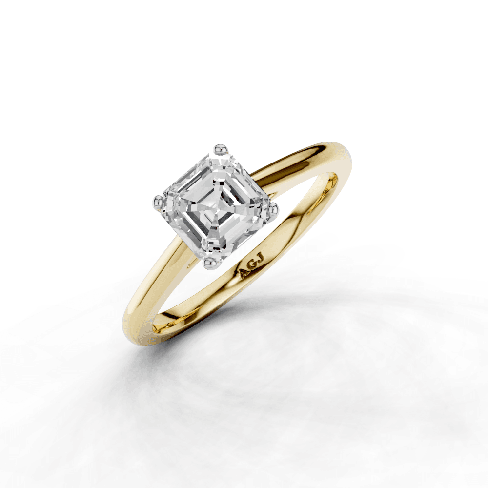 18ct White and Yellow Gold