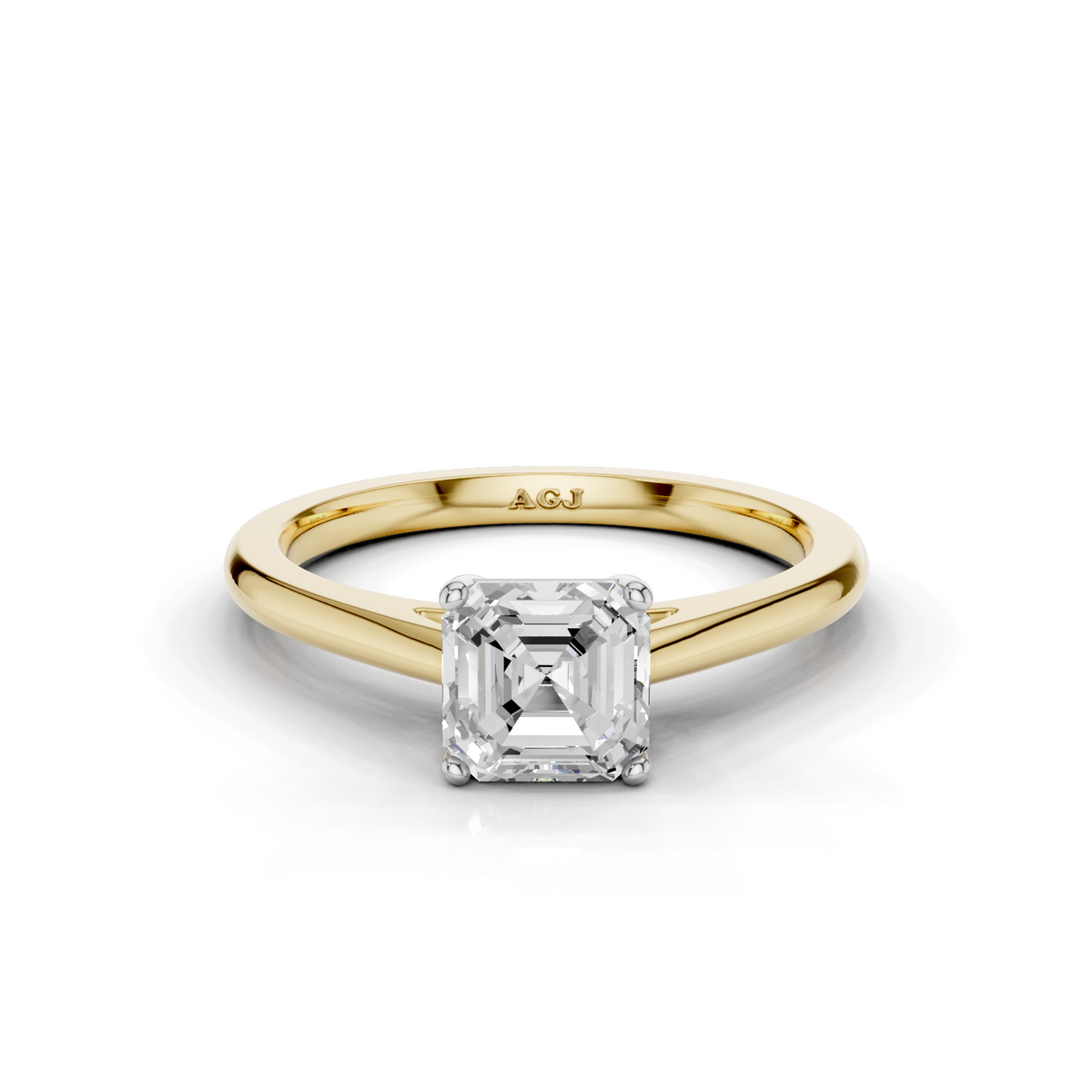 18ct White and Yellow Gold