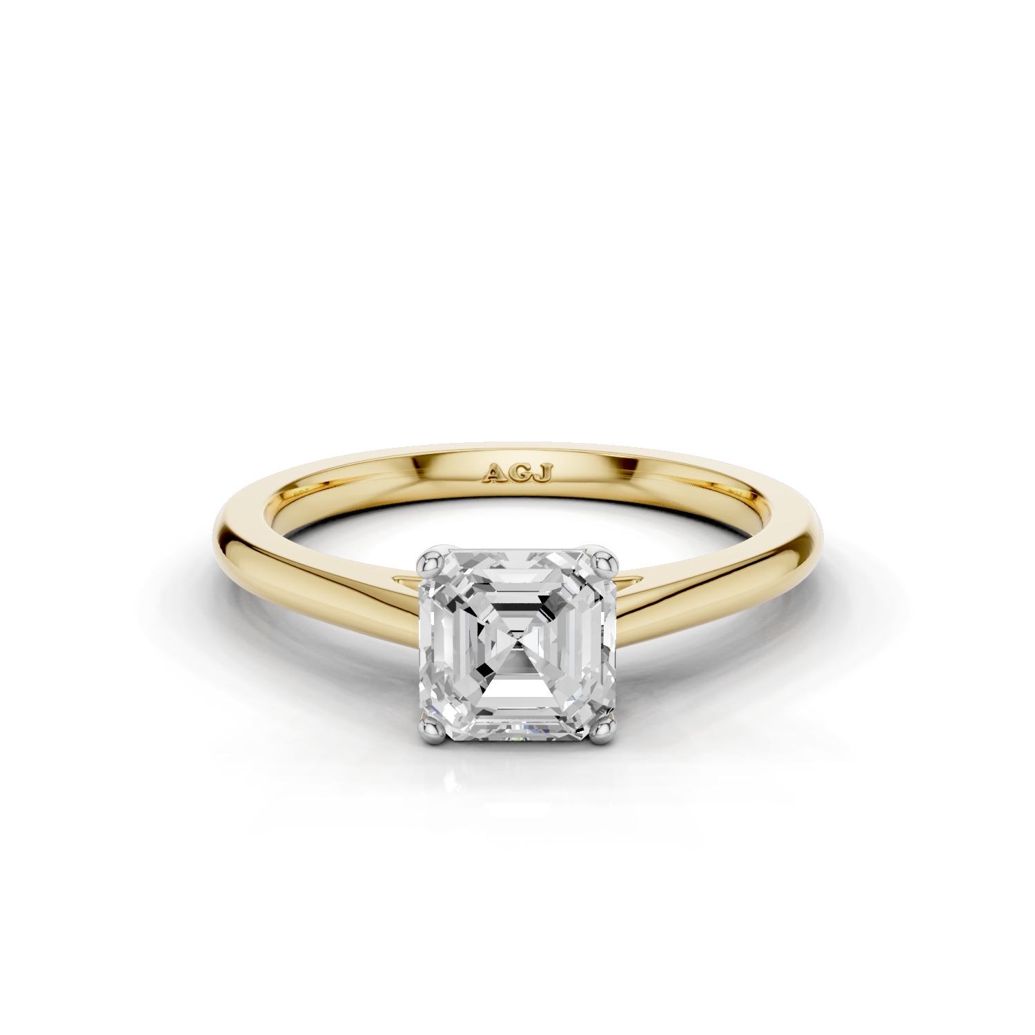 18ct White and Yellow Gold