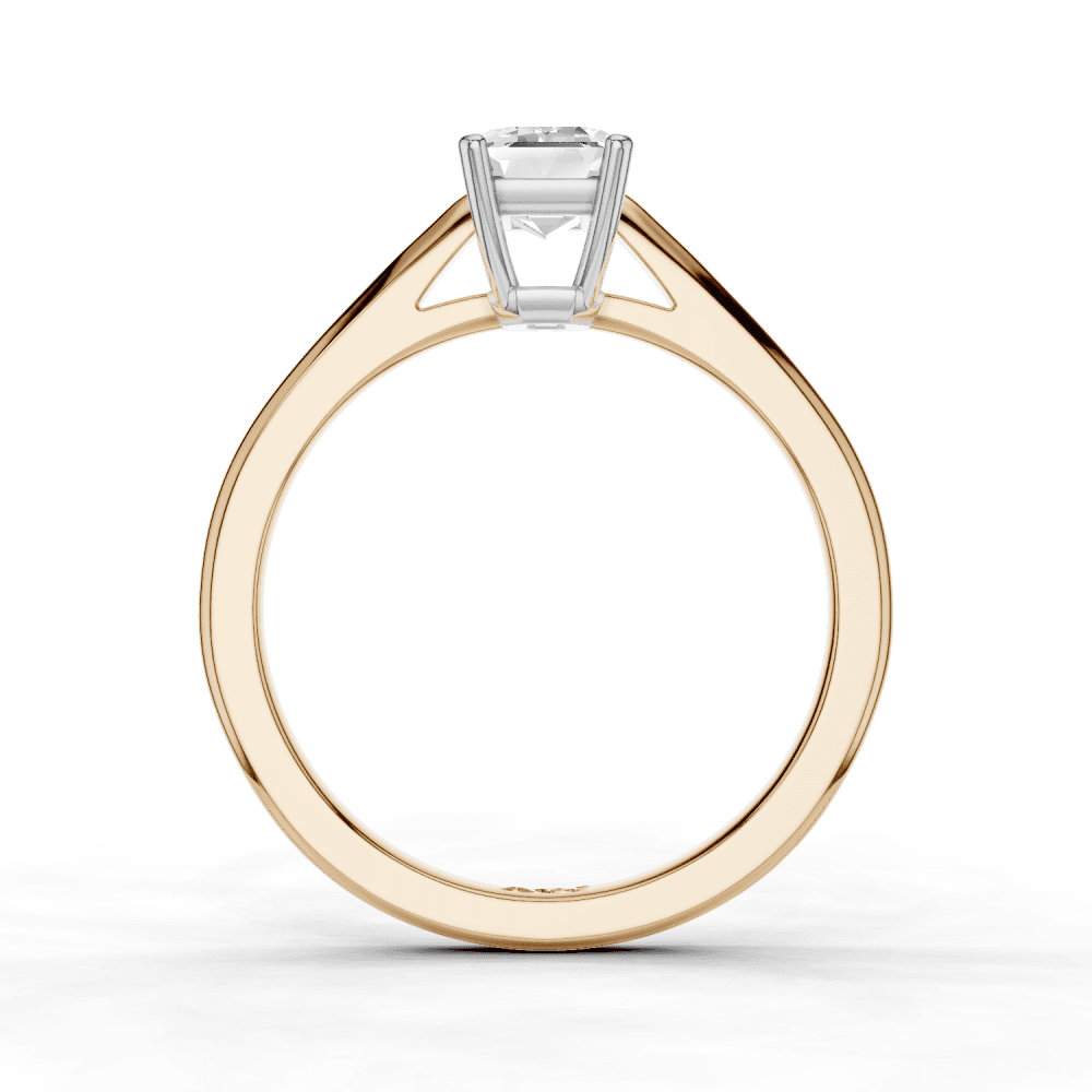 18ct White and Rose Gold