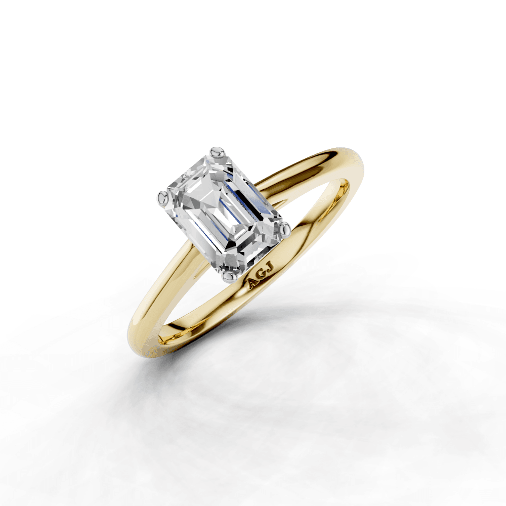 18ct White and Yellow Gold