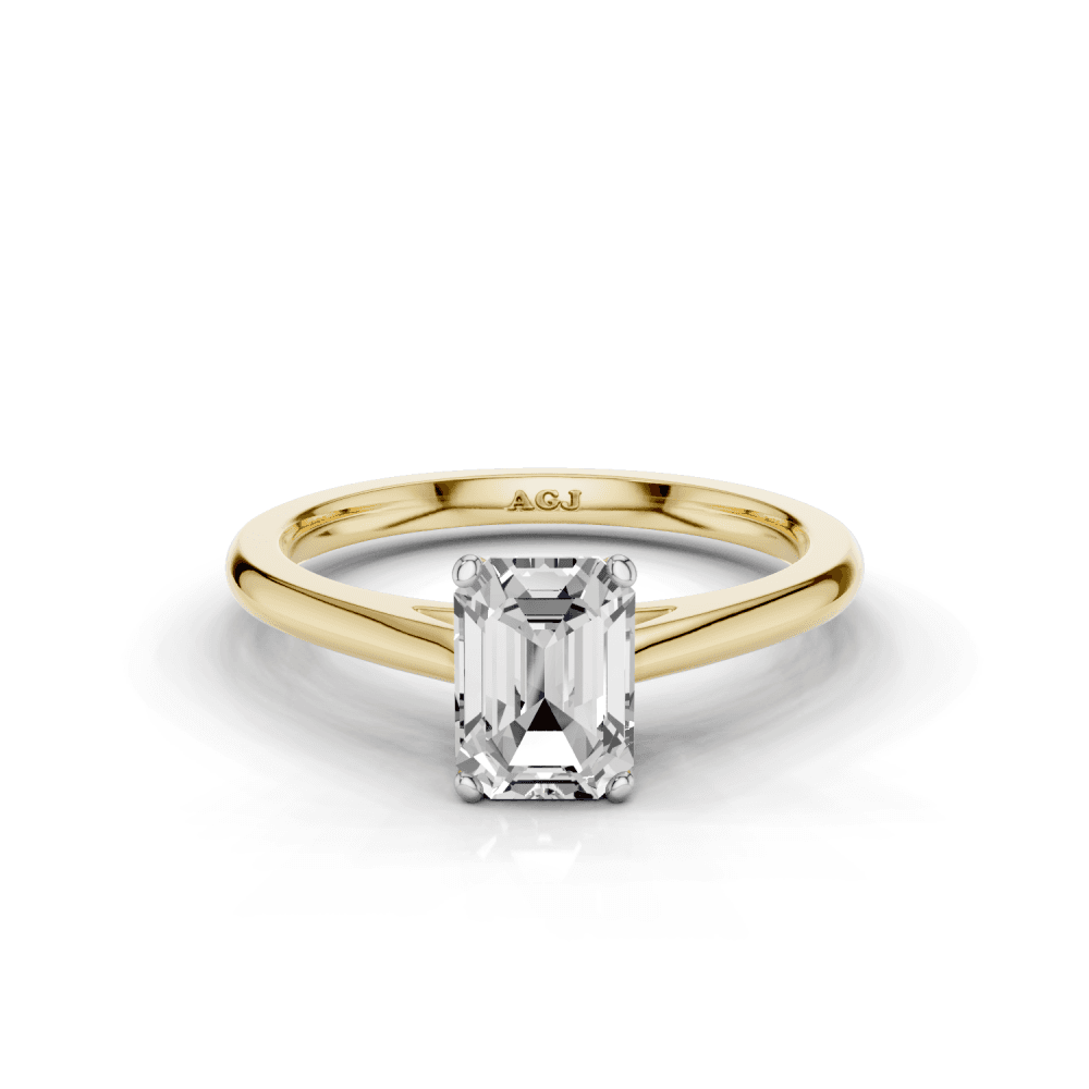 18ct White and Yellow Gold