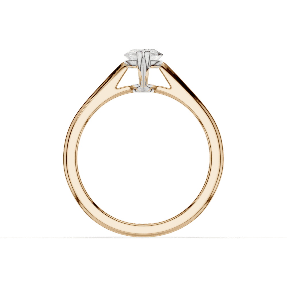 18ct White and Rose Gold