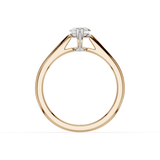 18ct White and Rose Gold