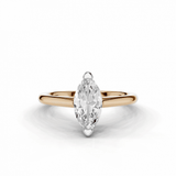 18ct White and Rose Gold