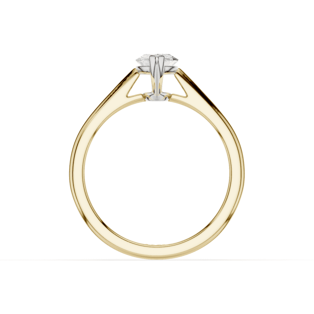 18ct White and Yellow Gold