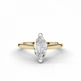 18ct White and Yellow Gold