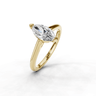 Bluebell Marquise Cut Diamond Solitaire Ring