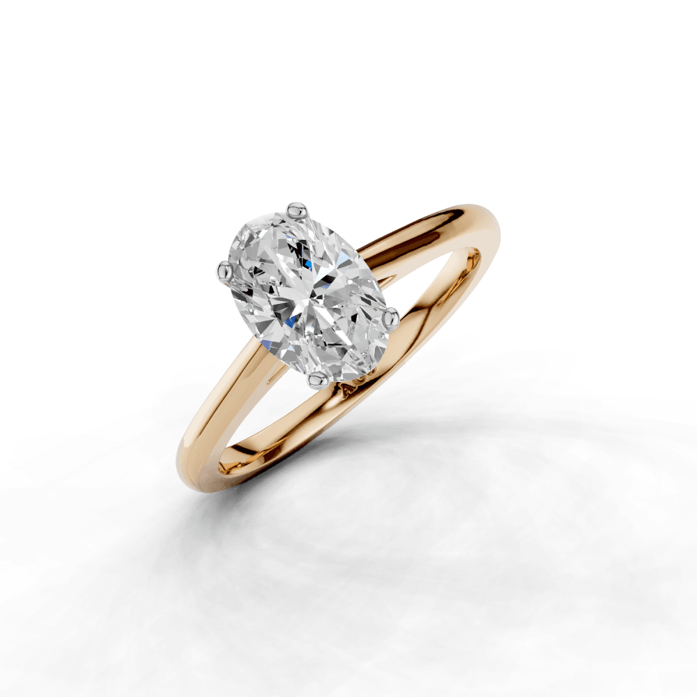 18ct White and Rose Gold