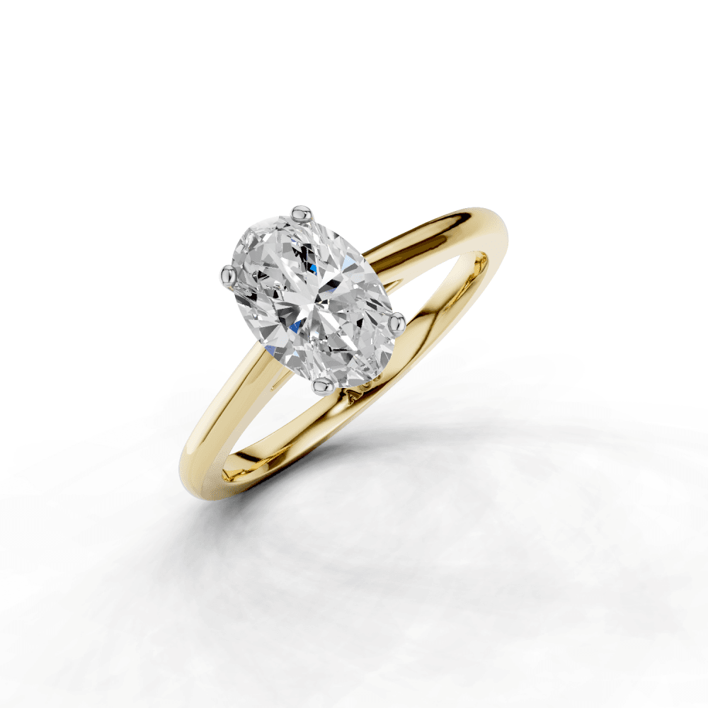 18ct White and Yellow Gold