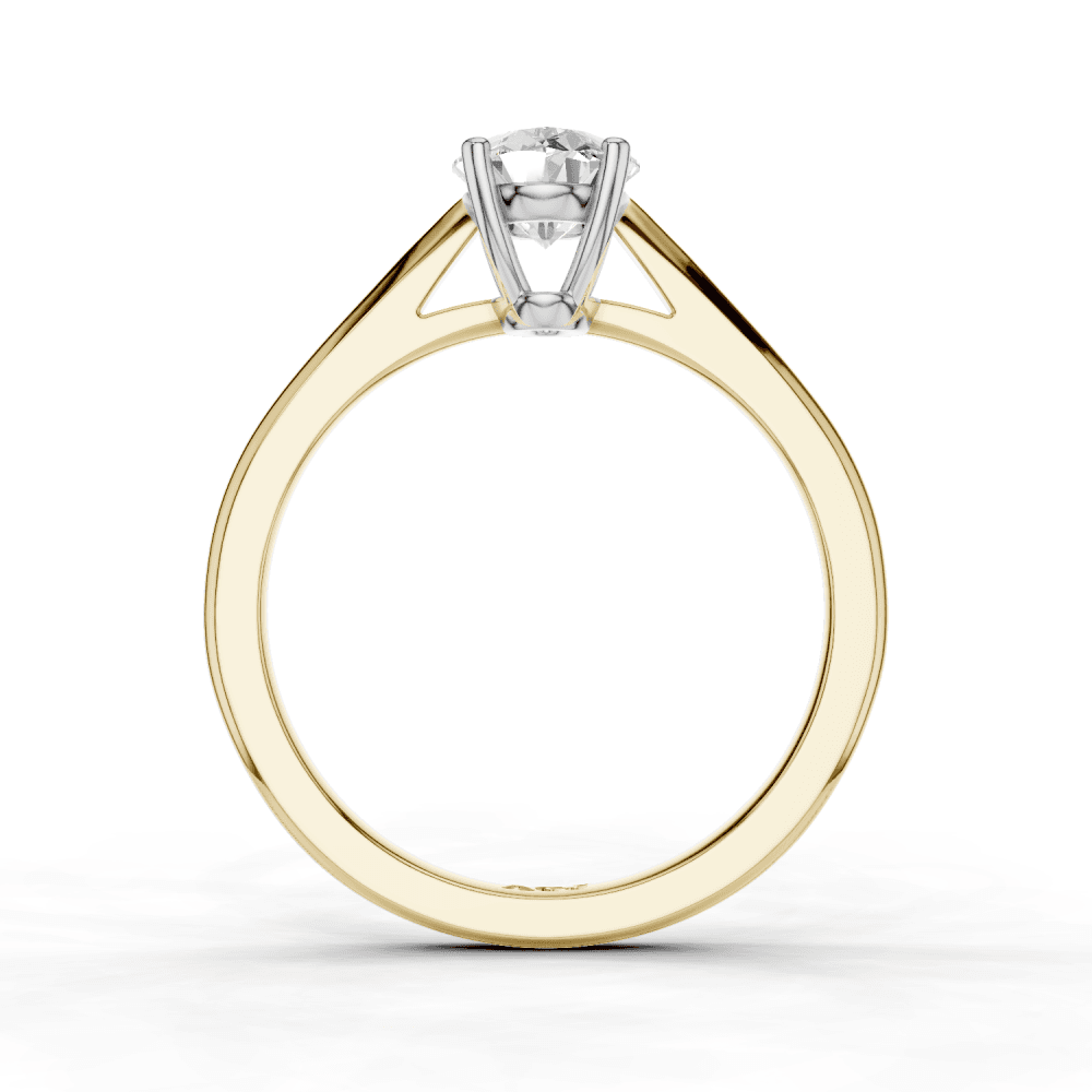 18ct White and Yellow Gold
