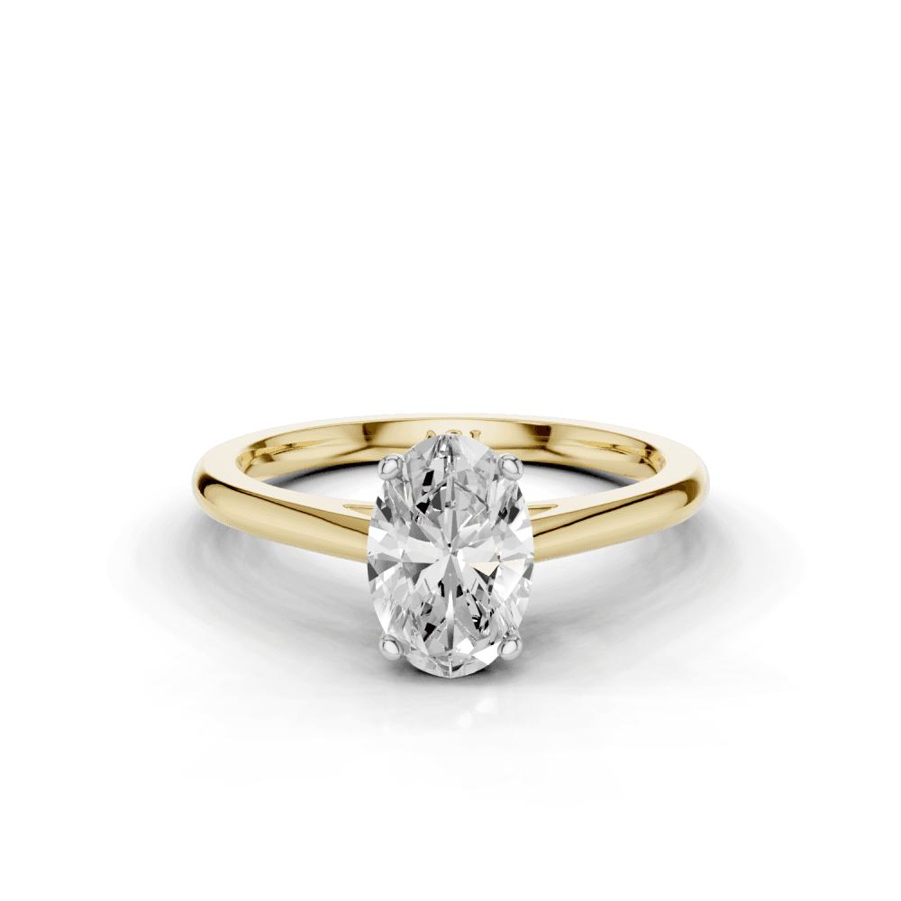 18ct White and Yellow Gold