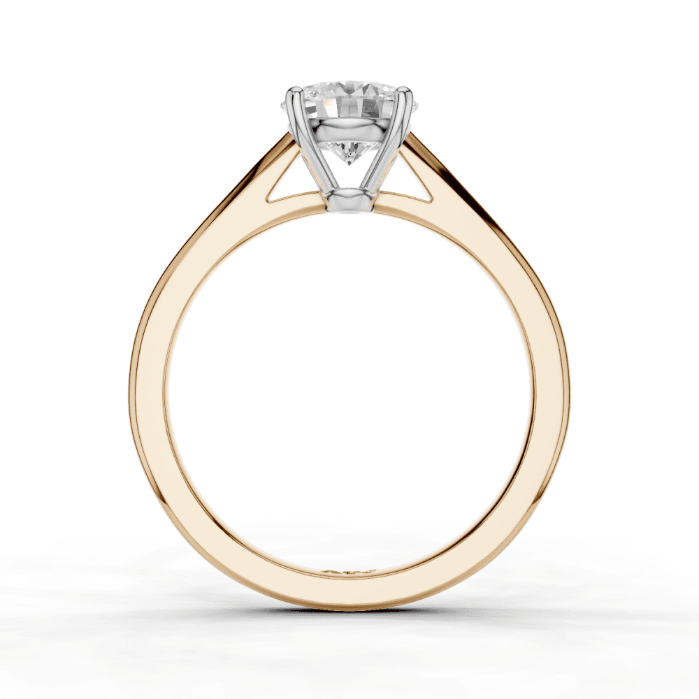 18ct White and Rose Gold